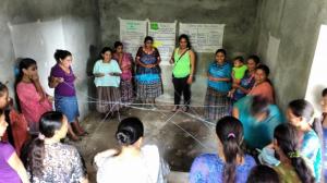 Trabajo con las mujeres q´eqchi´ en Guatemala